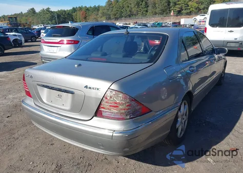 2006 Mercedes-Benz S 430 4Matic z USA, uszkodzony, nr VIN WDBNG83JX6A476231